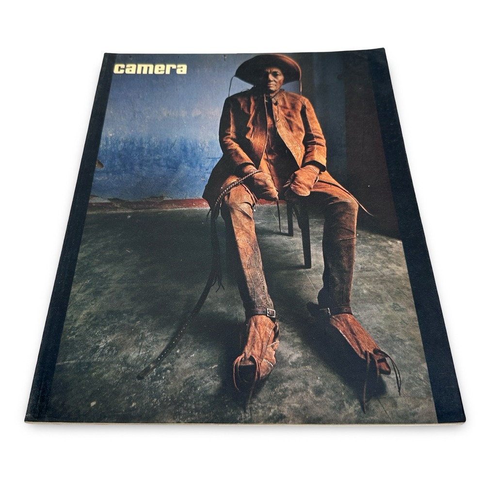 Camera Magazine October 1973 No 10 Maureen Bisilliat Pentax 6x7 Ad Vintage Gray